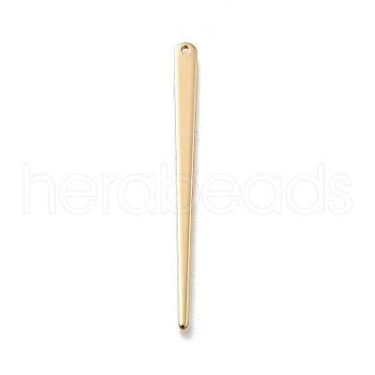 Brass Big Pendants KK-D312-01G-1