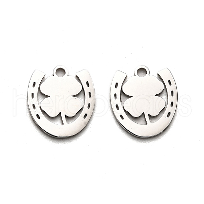 Non-Tarnish 316 Surgical Stainless Steel Charms STAS-H190-14P-03-1