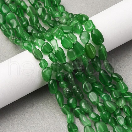 Cat Eye Beads Strands G-K395-A10-01-1