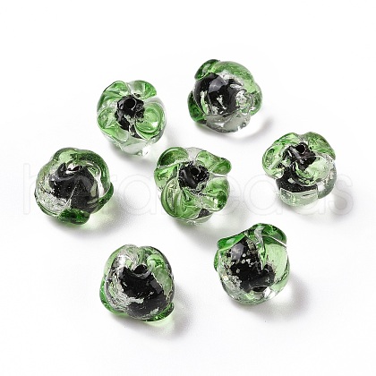 Handmade Lampwork Fruit Beads LAMP-C004-06F-1