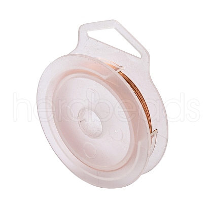 Round Copper Wire for Jewelry Making CWIR-WH0001-0.4mm-02-1-1