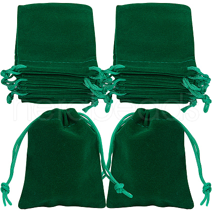 Beebeecraft Velvet Jewelry Drawstring Gift Bags ABAG-BBC0001-10B-05-1
