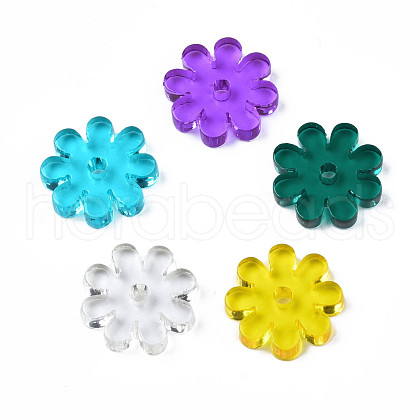 Transparent Acrylic Beads BACR-N001-013-1