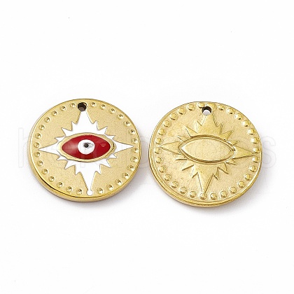 PVD Vacuum Plating 201 Stainless Steel Pendant STAS-J401-VC831-1