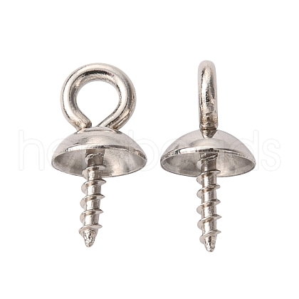 304 Stainless Steel Screw Eye Pin Peg Bails STAS-K146-002-5mm-1