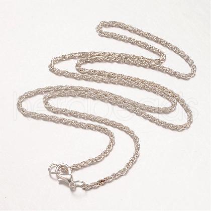 Iron Necklace Making MAK-K002-39S-1