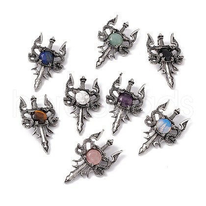 Gemstone Pendants G-H281-03-1
