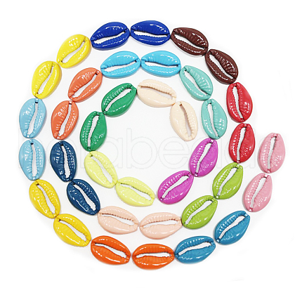 Baking Painted Alloy Beads PALLOY-CJ0004-06-1