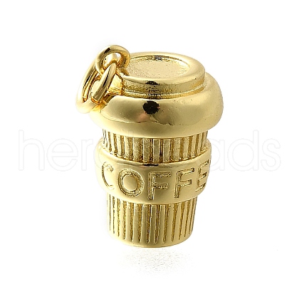 Mother's Day Brass Pendants X-KK-P295-16G-1