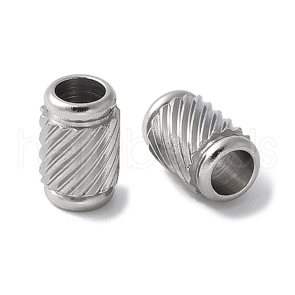 304 Stainless Steel Beads STAS-S169-01P-1