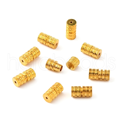 Brass Screw Clasps KK-WH0047-55G-1