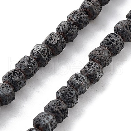 Natural Lava Rock Beads Strands G-H303-C29-1