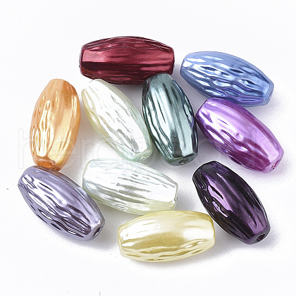 ABS Plastic Imitation Pearl Beads X-KY-T013-021-1