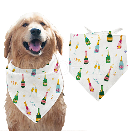 Cotton Dog's Kerchief AJEW-WH0503-011-1