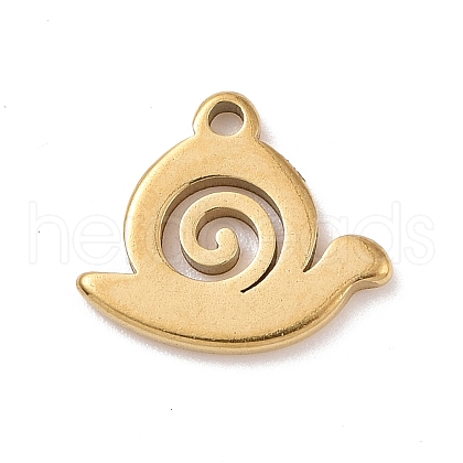 304 Stainless Steel Charms STAS-G287-04G-1