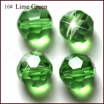 Imitation Austrian Crystal Beads SWAR-F021-8mm-214-1