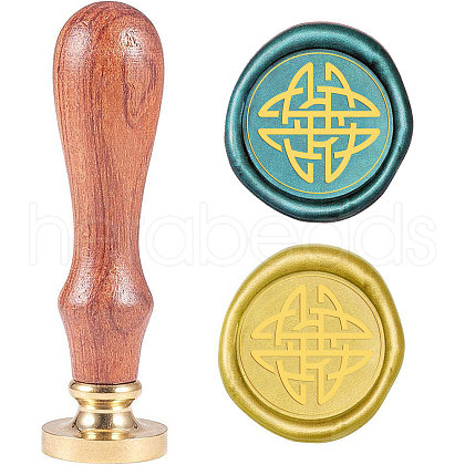 Wax Seal Stamp Set AJEW-WH0131-742-1