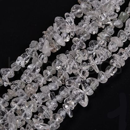 Natural Quartz Crystal Beads Strands G-G011-03-1