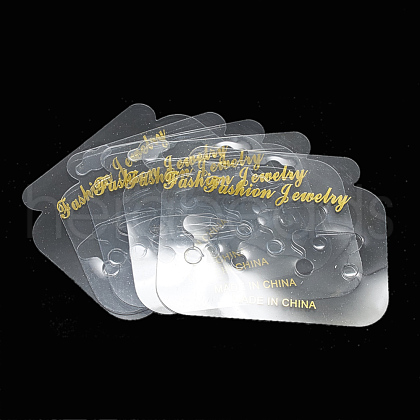 Plastic Hair Tie Display Cards CDIS-R034-57-1
