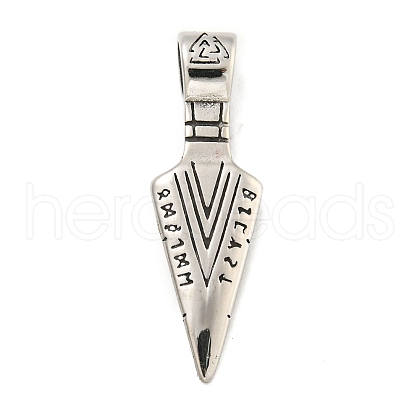 Viking 316 Surgical Stainless Steel Pendants STAS-E212-33AS-1