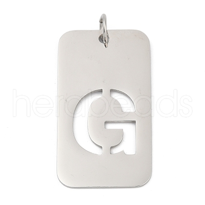 304 Stainless Steel Pendants STAS-M115-01P-G-1
