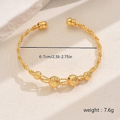 Brass Cuff Bangles CA3050-3-1