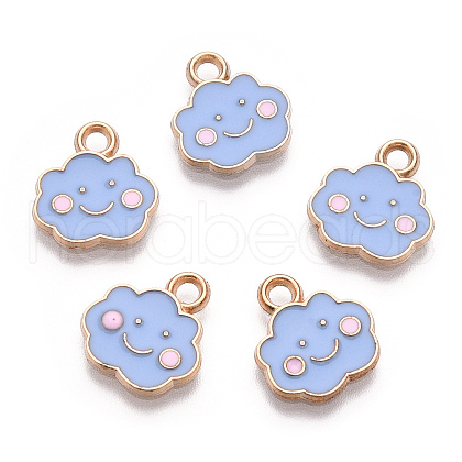 Alloy Enamel Charms X-ENAM-S121-072A-1