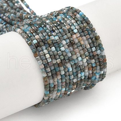 Natural Apatite Beads Strands G-RM241221-K24-1