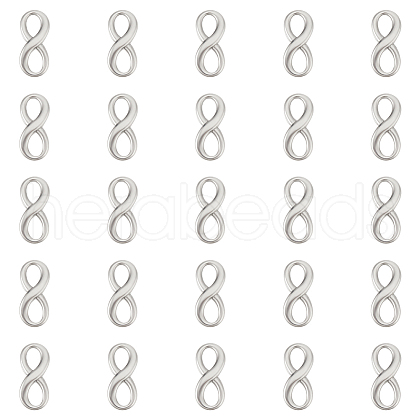 Unicraftale 25Pcs 304 Stainless Steel Connector Charms STAS-UN0059-98-1