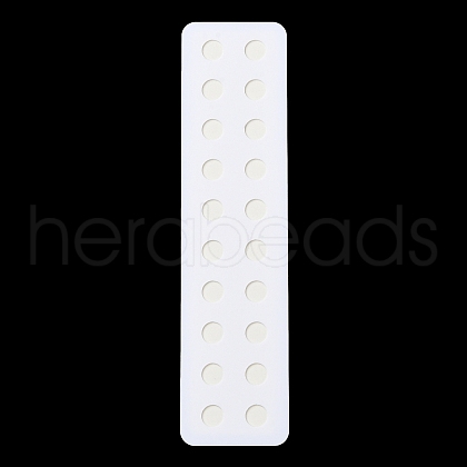 20 Hole Acrylic Pearl Display Board Loose Beads Paste Board ODIS-M006-01G-1