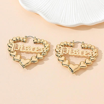 Alloy Hoop Earrings WG15DC6-08-1