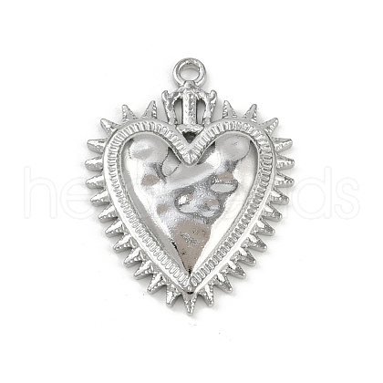 304 Stainless Steel Pendants STAS-P390-02E-P-1