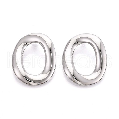 304 Stainless Steel Stud Earrings for Women EJEW-N059-13P-1