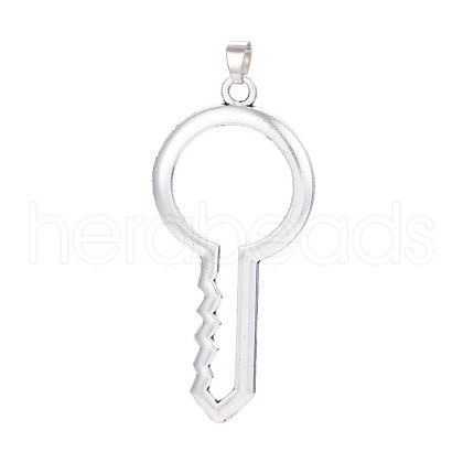 Tibetan Style Alloy Big Pendants TIBEP-L006-002AS-1