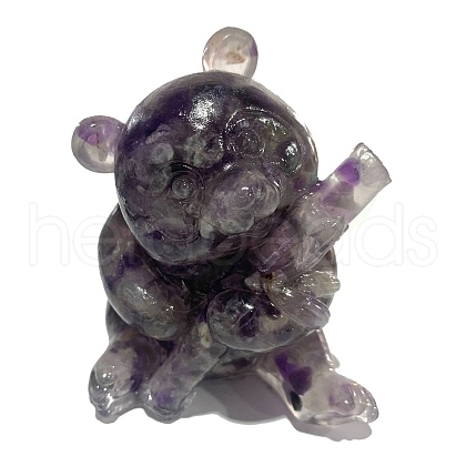 Resin Panda Display Decoration PW-WG17955-08-1