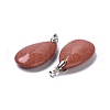 Synthetic Goldstone Pendants G-D084-01P-A01-3
