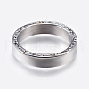 304 Stainless Steel Rings RJEW-G092-17-19mm-2