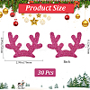 Christmas Theme Felt Fabrics Hair Accessories Findings FIND-WH20004-14C-2