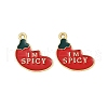 Cinco De Mayo Theme Alloy Enamel Pendants ENAM-V001-05P-G-1