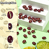 Acrylic Coffee Beads DIY-CJC0006-11-2