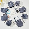 FIBLOOM 24Pcs Velvet Storage Bags ABAG-FI0001-01A-4