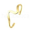 Brass Cuff Bangles for Women BJEW-F498-06G-2