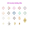 2600Pcs Disc/Flat Round Polymer Clay Beads DIY-YW0003-03-3