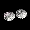 Transparent Glass Beads GLAA-D007-02E-4