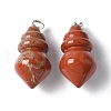 Natural & Synthetic Mixed Gemstone Pendants G-C187-04-2