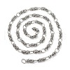 304 Stainless Steel knot with Oval Link Chains CHS-S012-06P-2