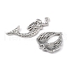 90Pcs 15 Style Tibetan Style Alloy Pendants FIND-FS0001-23-5