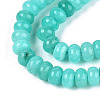 Dyed Natural White Jade Beads Strands G-T139-59A-10-3