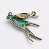 Tibetan Style Alloy Pendants PALLOY-F187-13ABG-2
