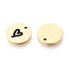 304 Stainless Steel Enamel Charms STAS-T064-69G-02-2